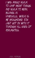 Vaudeville quote #2