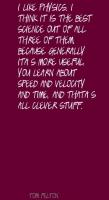 Velocity quote #2