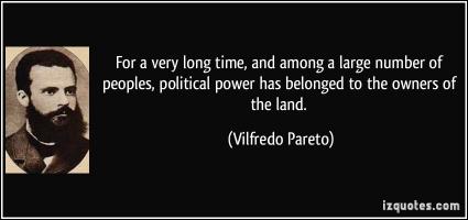 Vilfredo Pareto's quote