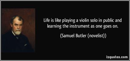 Violinist quote #2