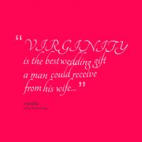 Virginity quote #2