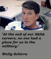 Wally Schirra's quote