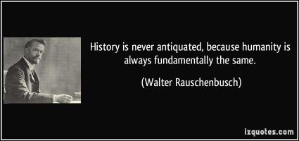 Walter Rauschenbusch's quote #1