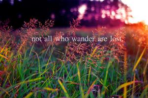 Wandering quote #2