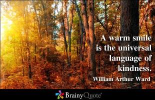 Warmth quote