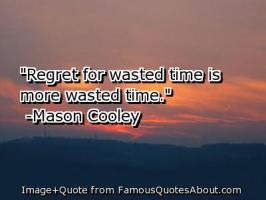 Wasted Time quote #2