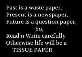 Wastepaper quote #1