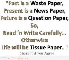 Wastepaper quote #1