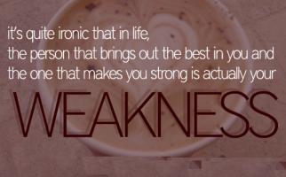 Weakens quote #1