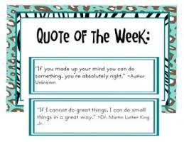 Weekly quote #3