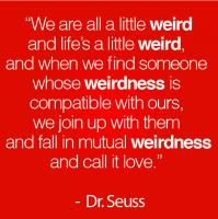 Weirdness quote #1
