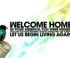 Welcome Home quote #1