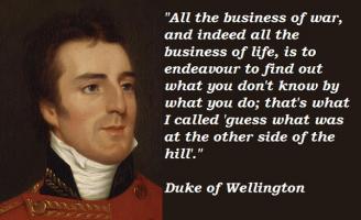 Wellington quote #2