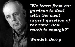 Wendell Berry's quote