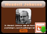 Wendell Johnson's quote #1