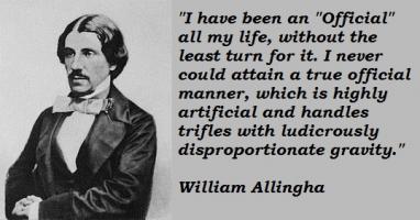 William Allingham's quote