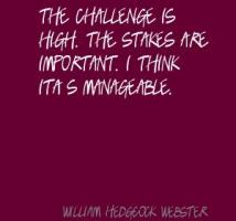 William Hedgcock Webster's quote #1