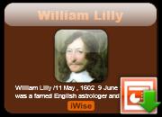 William Lilly's quote