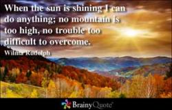 Wilma Rudolph's quote