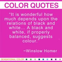 Winslow Homer's quote