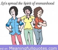 Womanhood quote #1