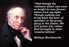 Wordsworth quote #1