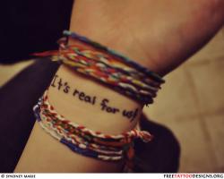 Wrist quote #1