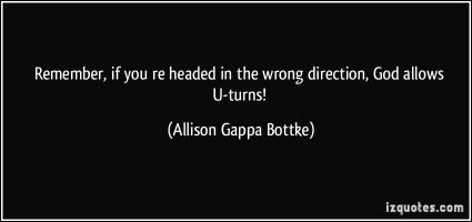 Wrong Direction quote #2