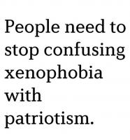 Xenophobia quote #2