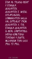 Younger Generations quote #2