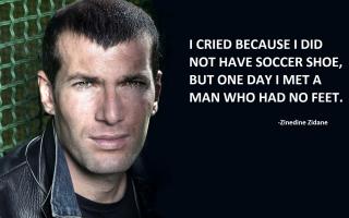 Zinedine Zidane's quote