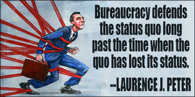 Famous quotes about 'Bureaucracy' - Sualci Quotes