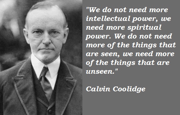 Calvin Coolidge's quote #8