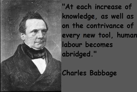 Charles Babbage's quote #1