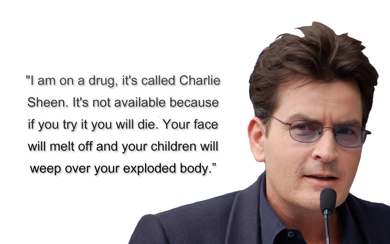 Charlie Sheen quote #2