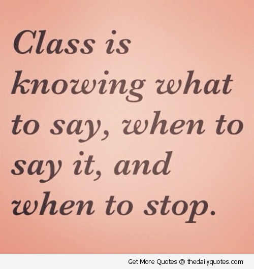 Class quote #4