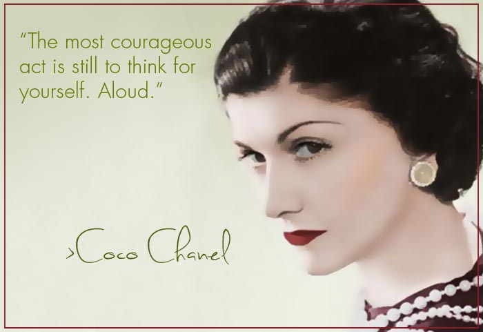 Coco Chanel's quotes, famous and not much - Sualci Quotes