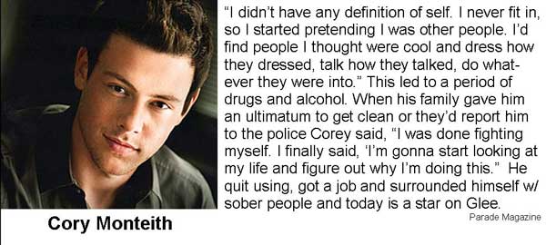 Cory Monteith's Quotes.