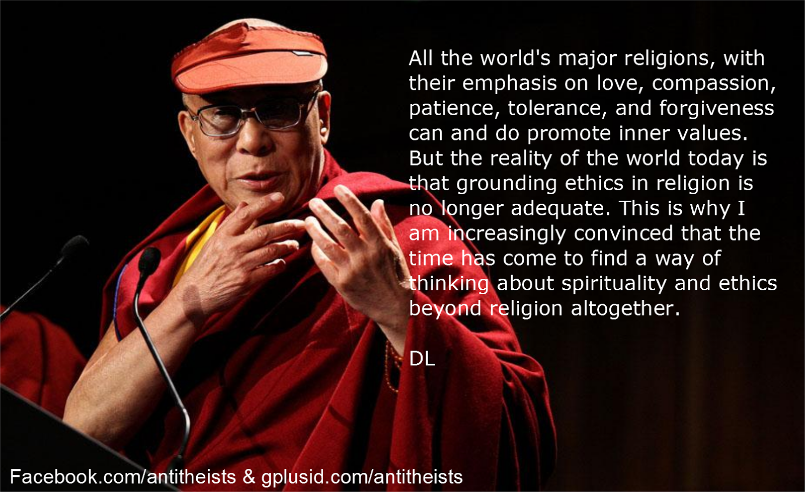 Dalai Lama quote #1