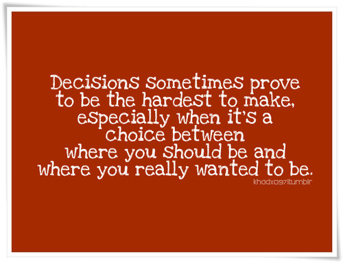 Decisions quote #2