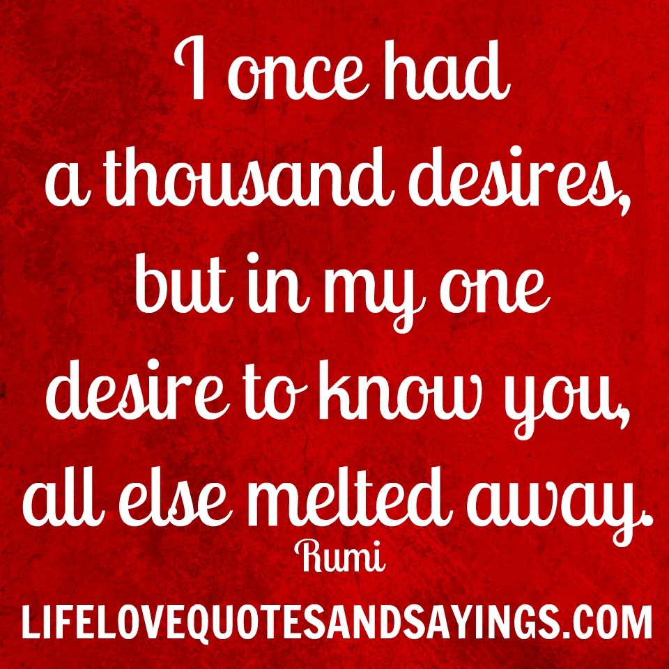 Desires quote #1