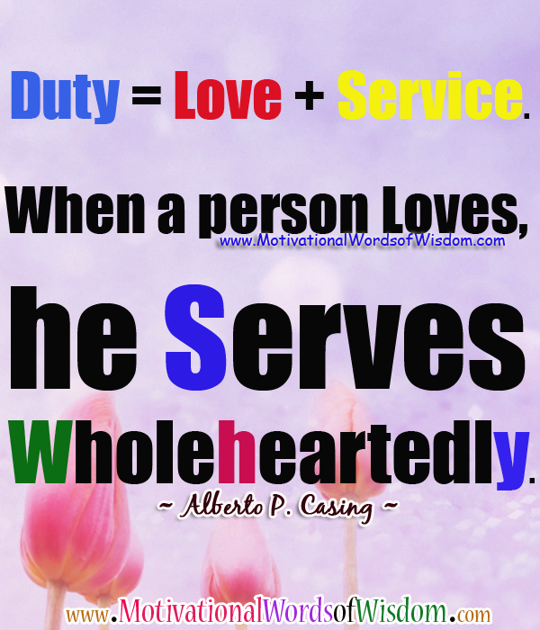Duty quote #6