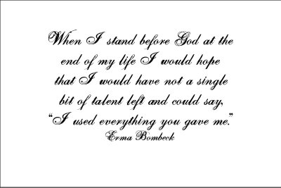 Erma Bombeck's quote #4