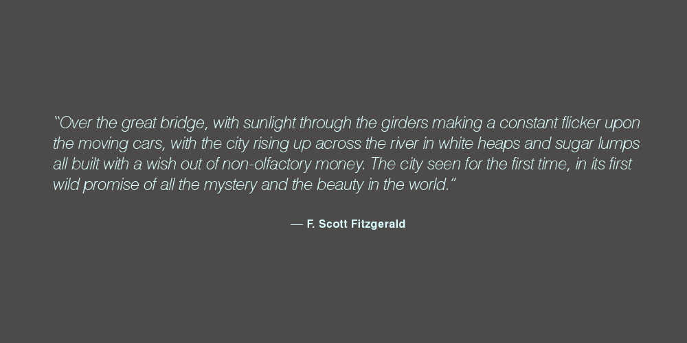 F. Scott Fitzgerald's quote #1
