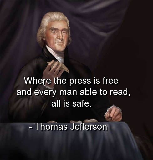 60 Famous Quotes About Free Press | Life Quotes