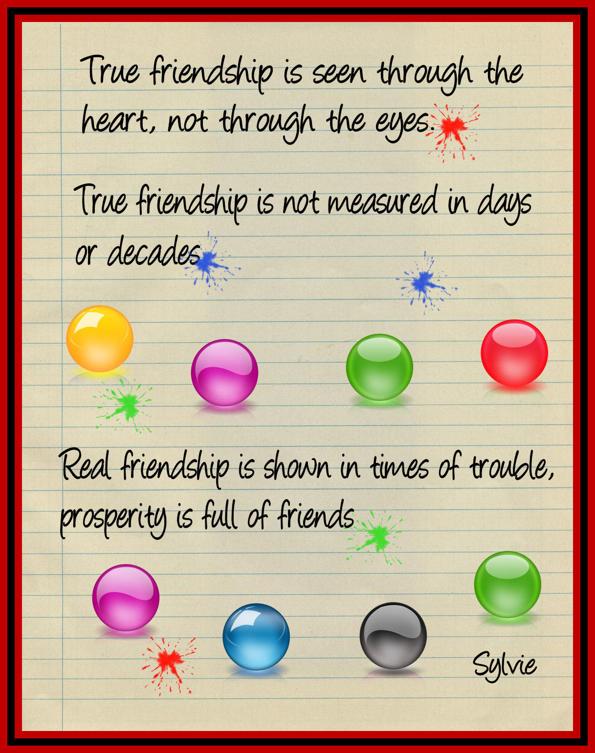 Friendship quote #1