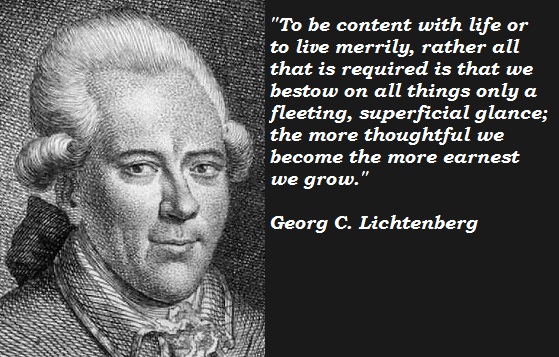 Georg C. Lichtenberg's quote #5