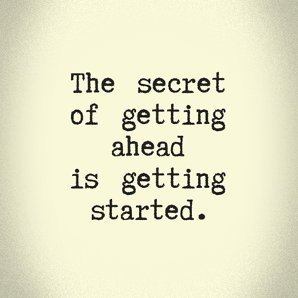 Getting Started quote #2