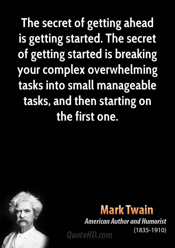 Getting Started quote #2