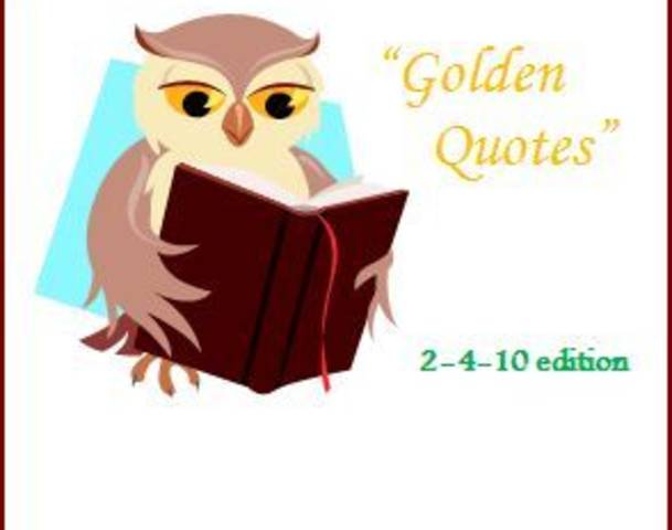 Golden quote #3